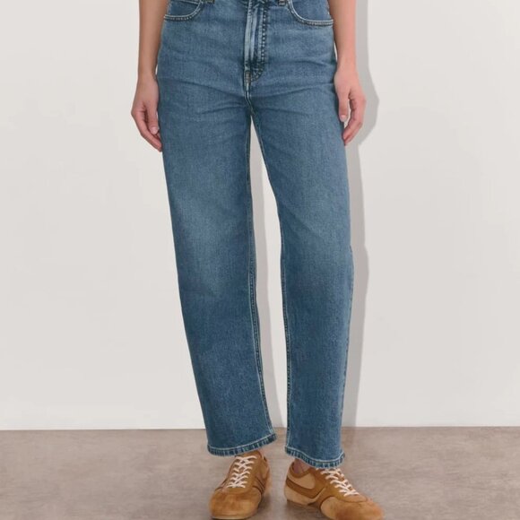 EVERLANE The Way-High® Jean Medium Washed Blue Size 27 - Picture 4 of 10